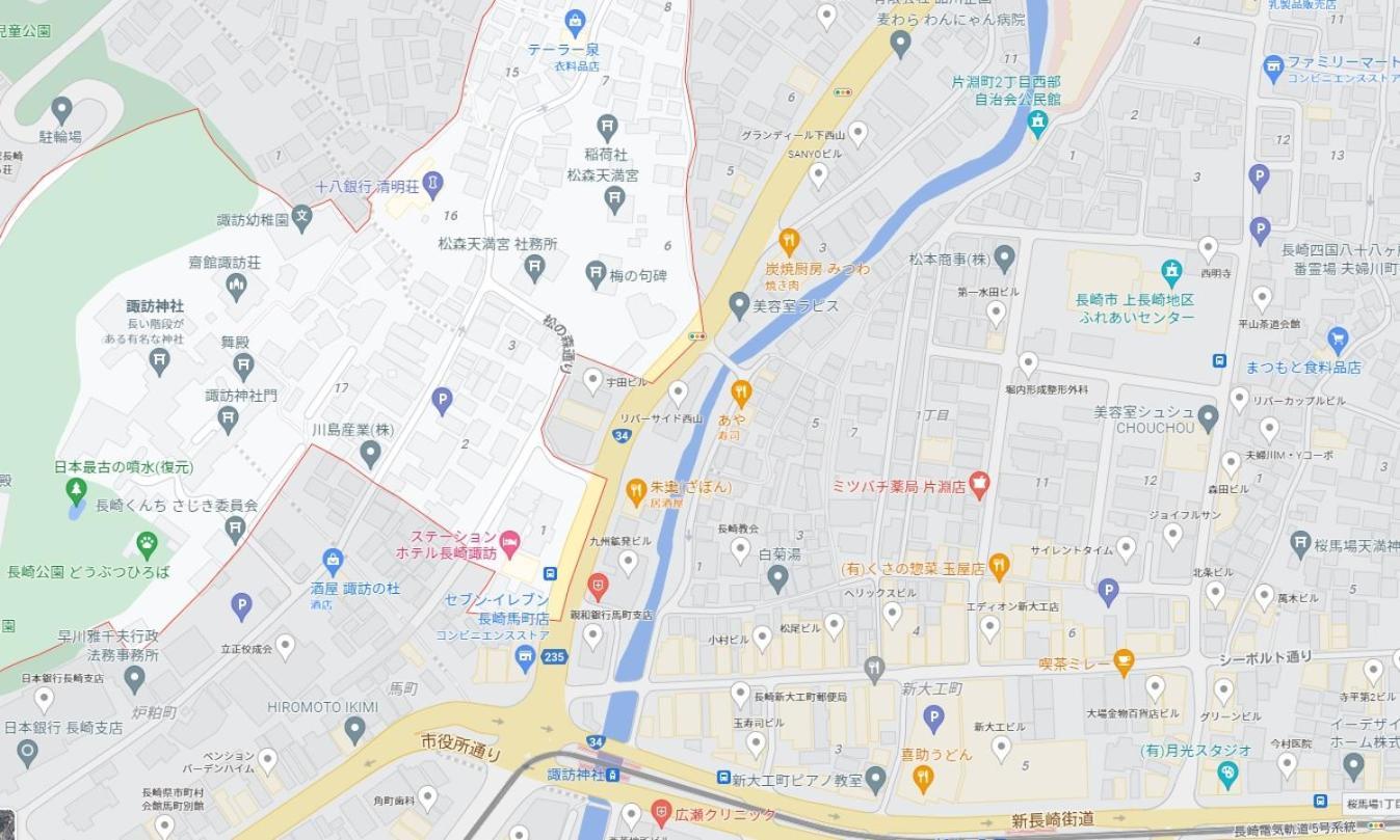 Station Hotel Nagasaki Suwa 외부 사진